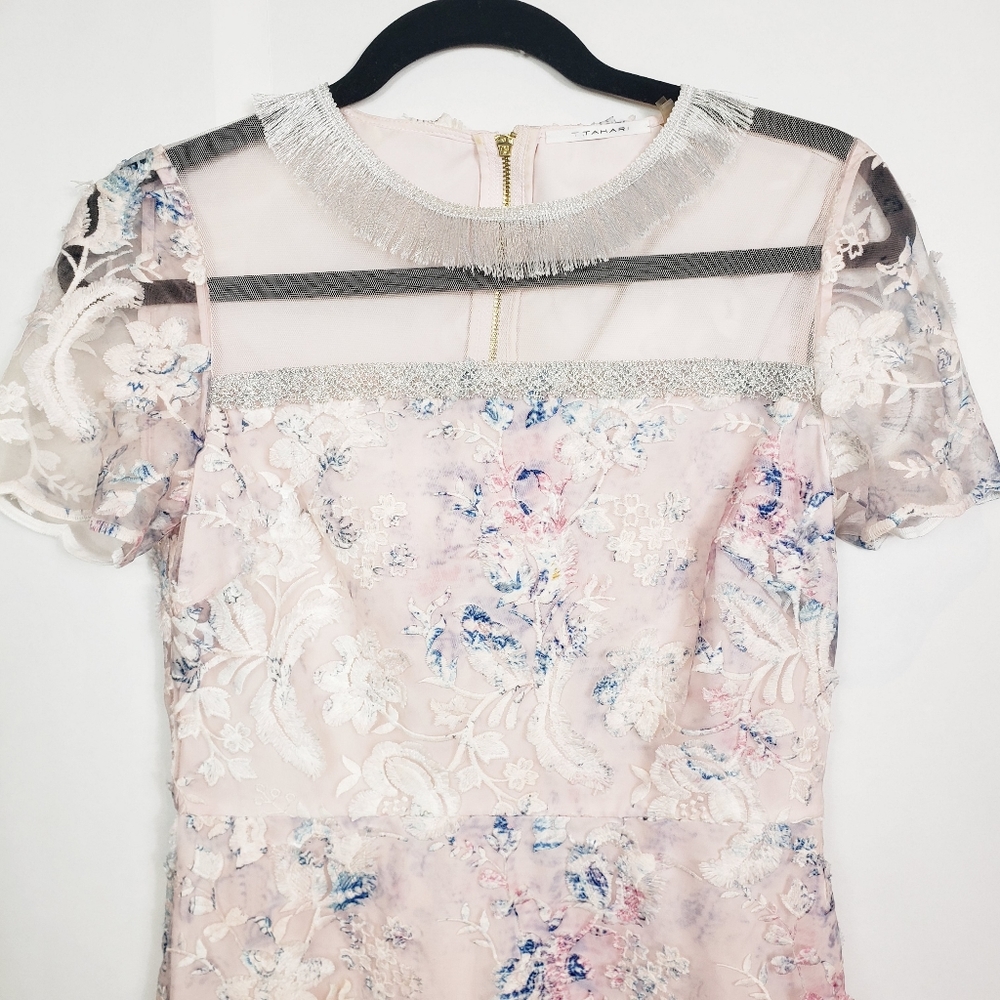 Tahari floral mini dress - Picture 3 of 8